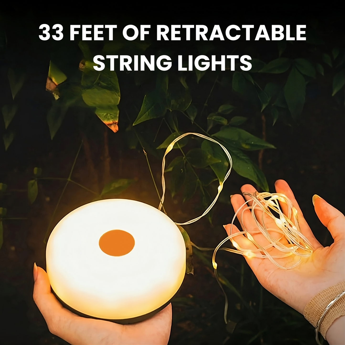 Campii™ Outdoor Waterproof Portable Stowable String Light